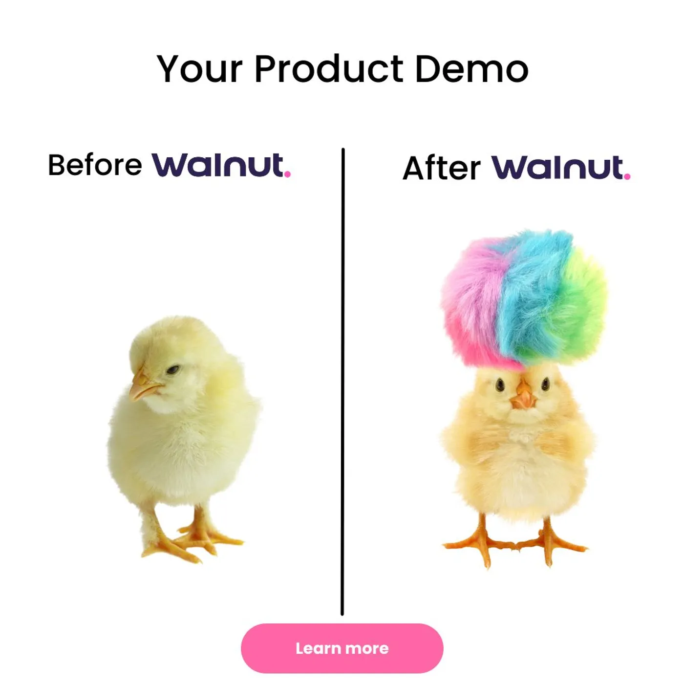 Ad example from Walnut